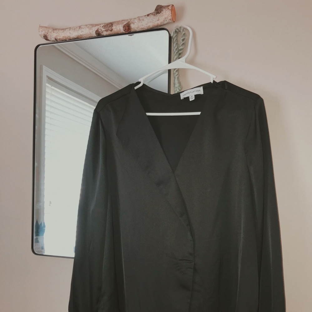 Gibson Latimer Black Blouse